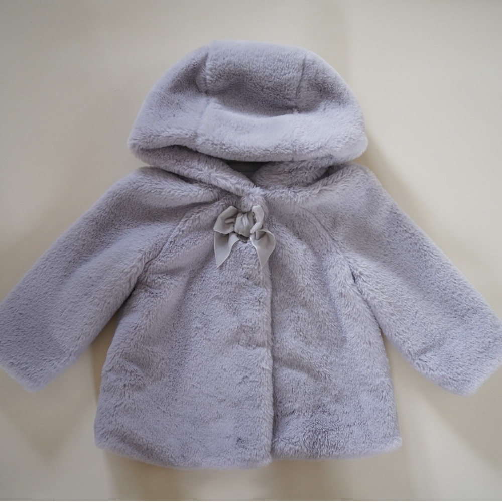 Mayoral | Girl faux fur jacket size 18M